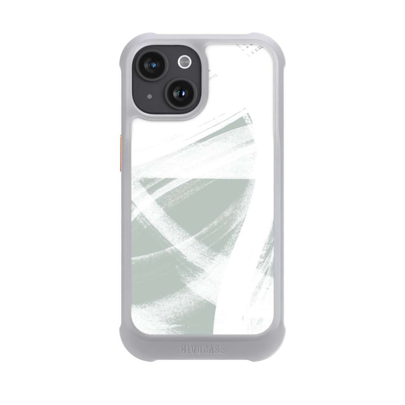 iPhone 15 NIVOmax Abstract Brush Strokes Blush