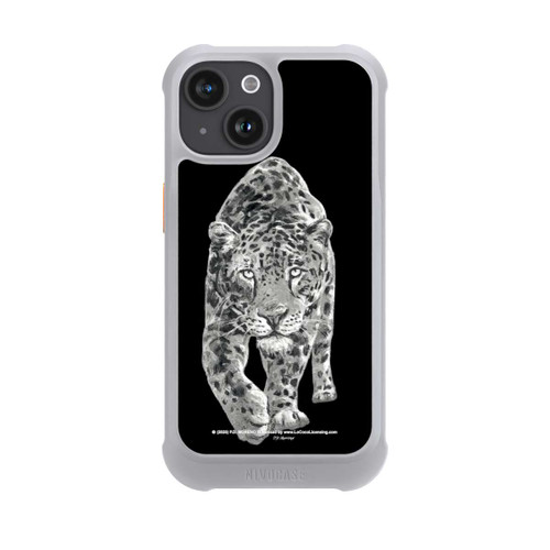 Apple iPhone 15 NIVOmax Leopard Schwarz