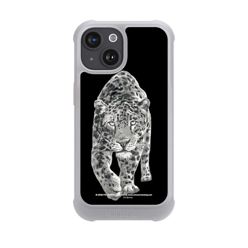 iPhone 15 NIVOmax Leopard Schwarz
