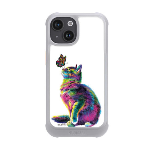 Apple iPhone 15 NIVOmax Katze verspielt