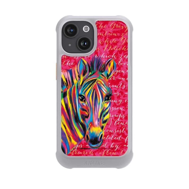 iPhone 15 NIVOmax Zebra bunt