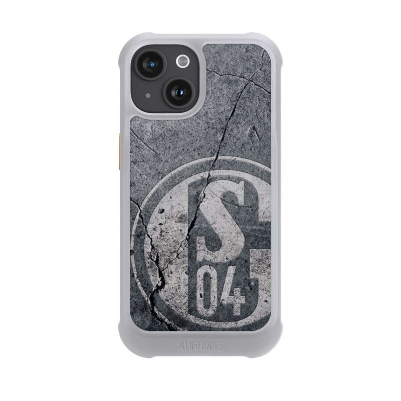 iPhone 15 NIVOmax Schalke 04 Beton Look