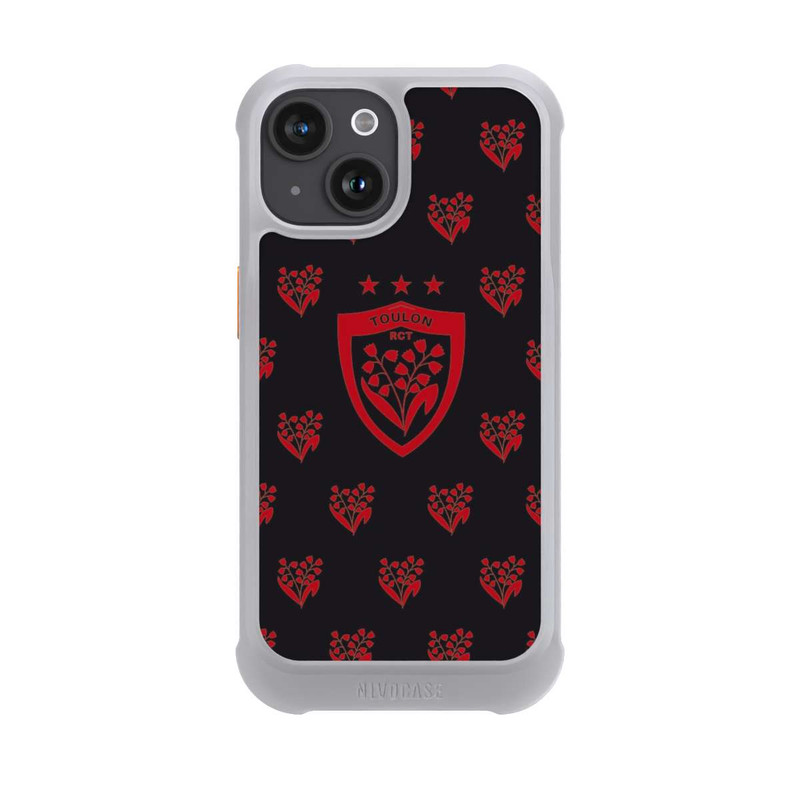 iPhone 15 NIVOmax Maiglöckchen Pattern Rot RCT