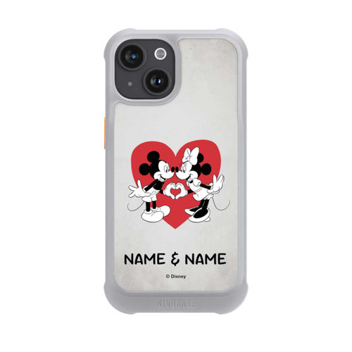 Apple iPhone 15 NIVOmax Minnie und Micky Personalisierbar