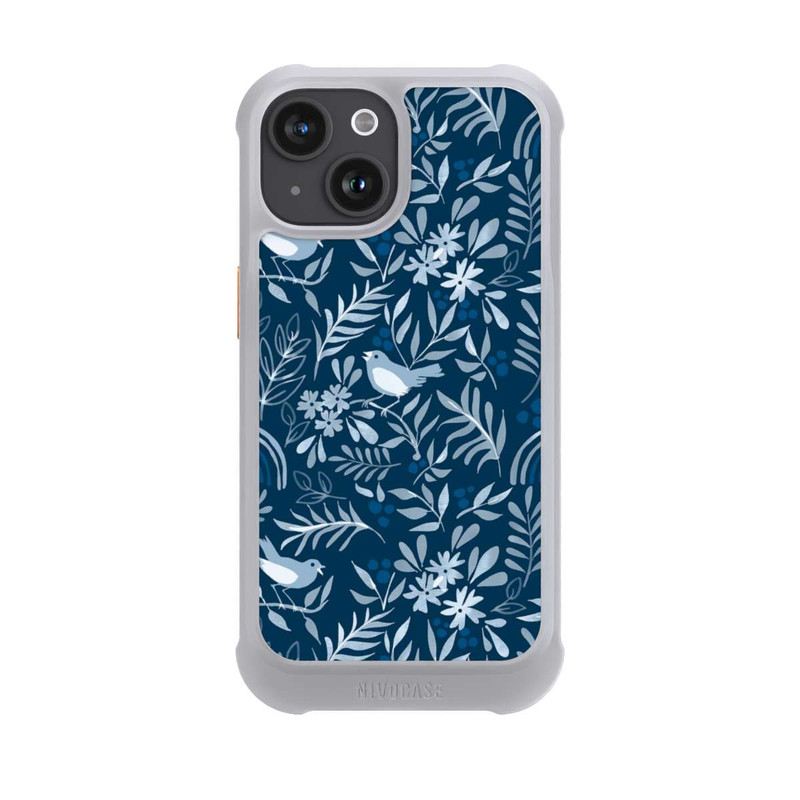 iPhone 15 NIVOmax Classic Blue Pattern