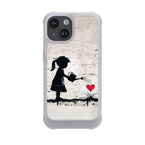 Apple iPhone 15 NIVOmax Girl Watering Bunch of Flowers 
