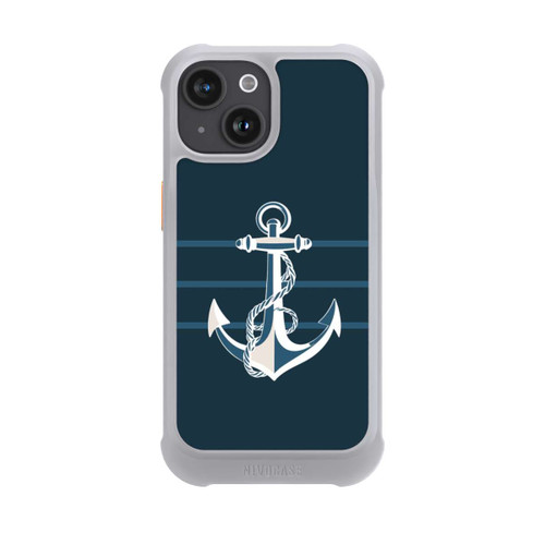 Apple iPhone 15 NIVOmax Anchor Line Blue with AI