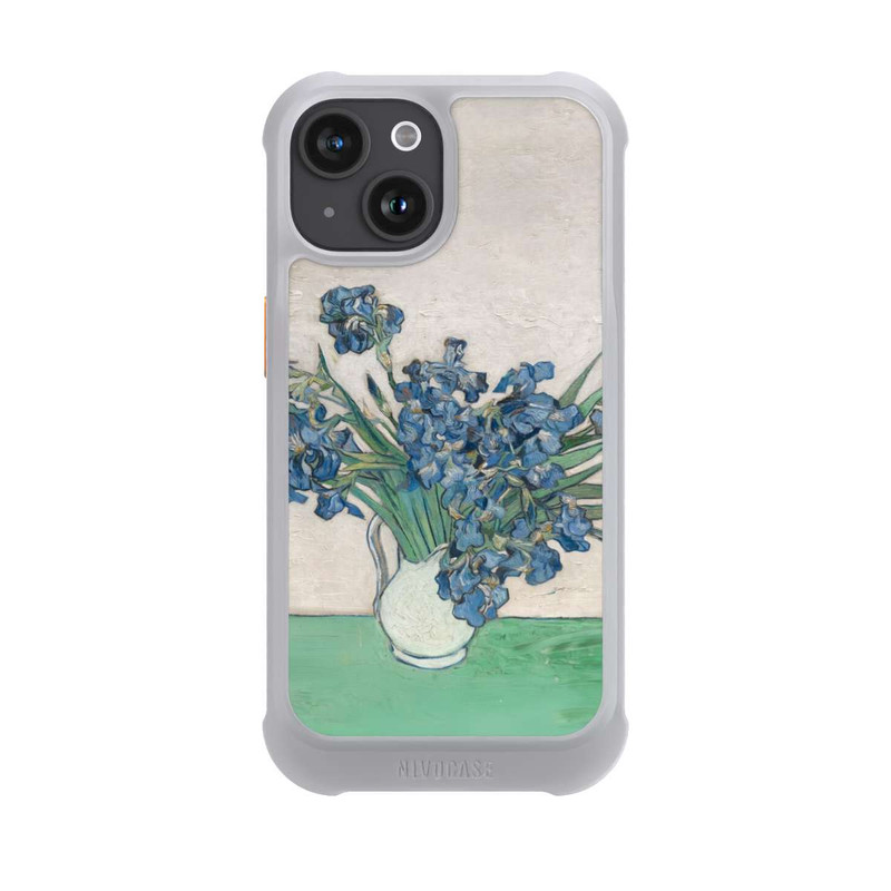 iPhone 15 NIVOmax Irises, by Vincent Van Gogh