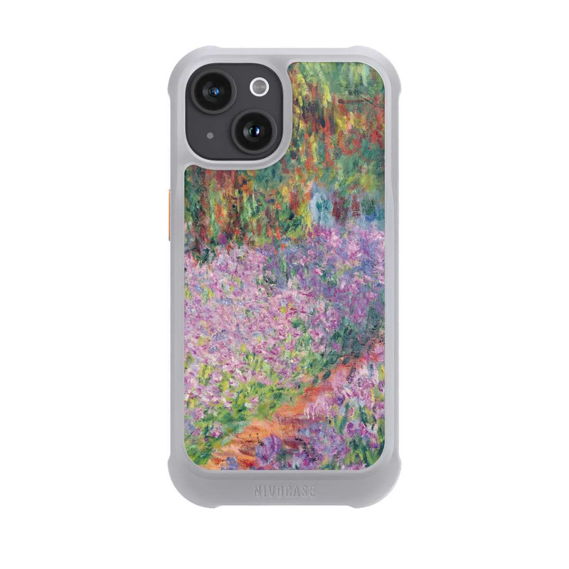 iPhone 15 NIVOmax The Artists Garden at Giverny by Claude Monet