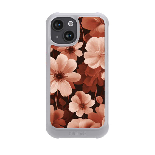 Apple iPhone 15 NIVOmax Rote Negativblumen mit KI