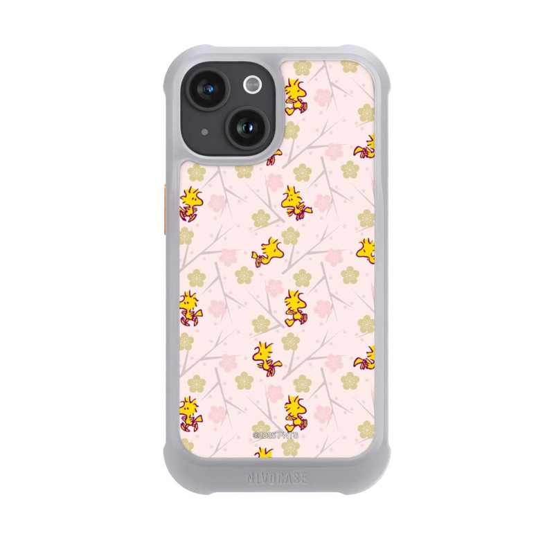 iPhone 15 NIVOmax Woodstock Pink Muster