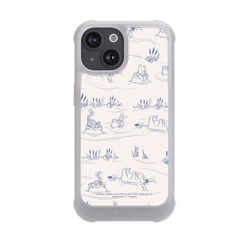 Apple iPhone 15 NIVOmax Winnie Puuh Keramik Muster Tusche