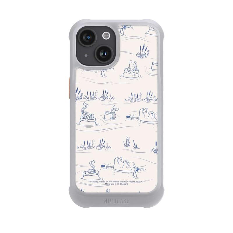 iPhone 15 NIVOmax Winnie Puuh Keramik Muster Tusche