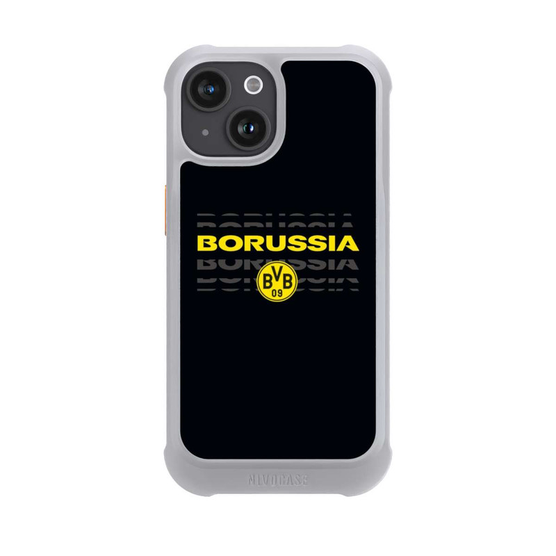 iPhone 15 NIVOmax Borrussia Gelb Schwarz