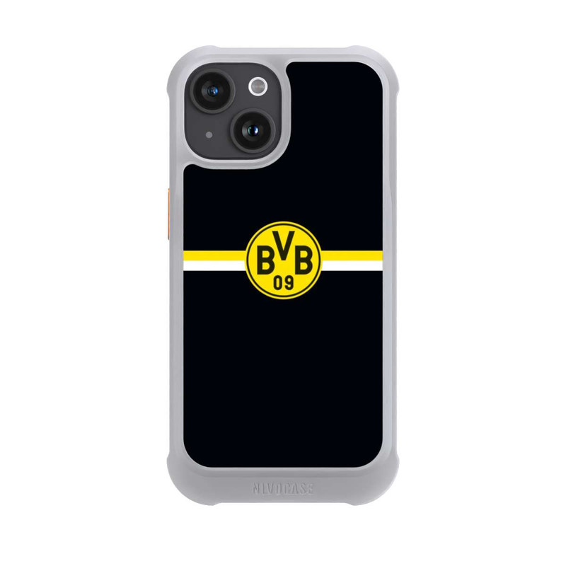 iPhone 15 NIVOmax BVB Logo Streifen