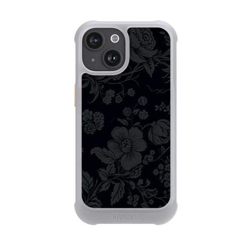 Apple iPhone 15 NIVOmax Fleur Foncée Look Vintage