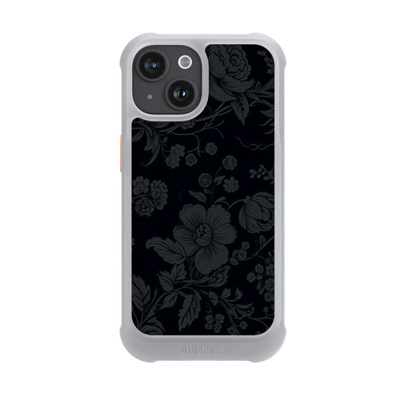 iPhone 15 NIVOmax Fleur Foncée Look Vintage