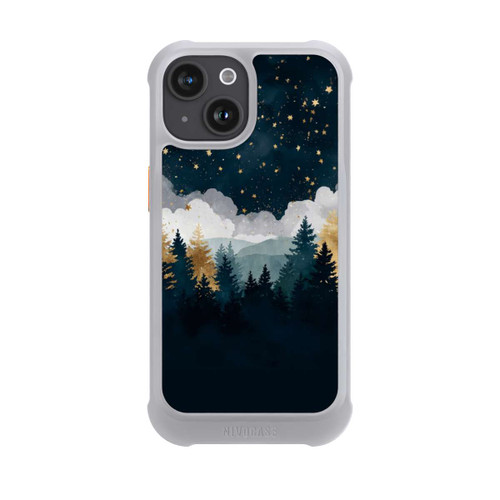 Apple iPhone 15 NIVOmax Forêt Nocturne Indigo
