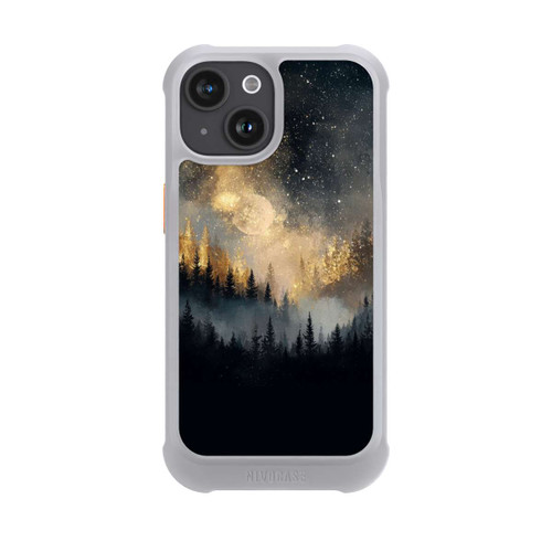Apple iPhone 15 NIVOmax nächtlicher Wald