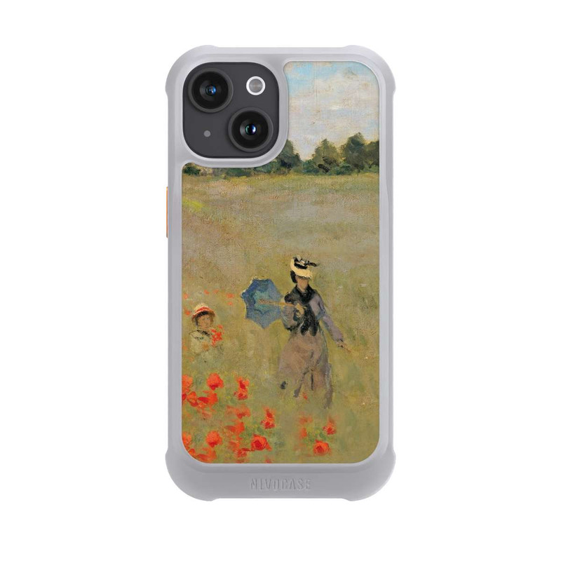 iPhone 15 NIVOmax Mohnfeld bei Argenteuil