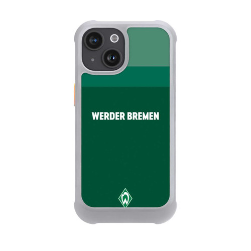 Apple iPhone 15 NIVOmax Werder Bremen Schriftzug Raute