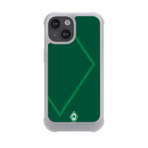 Apple iPhone 15 NIVOmax Werder Grün Rautenelement
