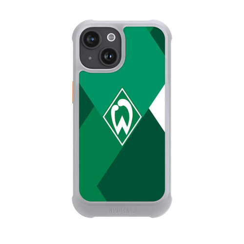 Apple iPhone 15 NIVOmax Werder Bremen Rautenmuster