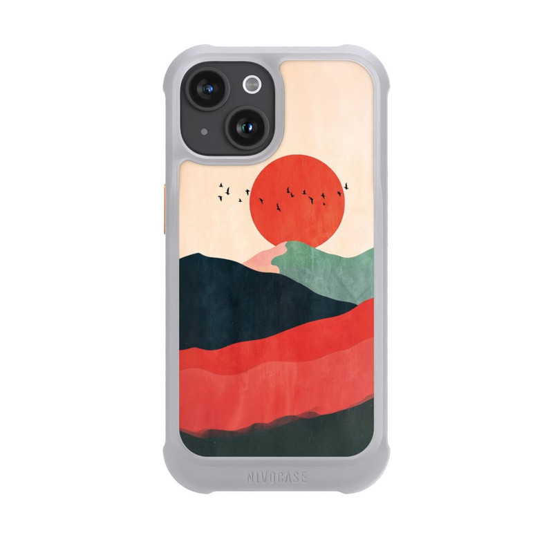 iPhone 15 NIVOmax Zugvögel Kunst
