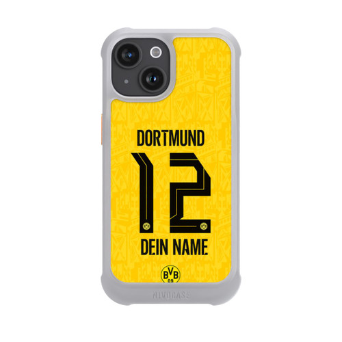 Apple iPhone 15 NIVOmax BVB Trikot Personalisierbar 26-27
