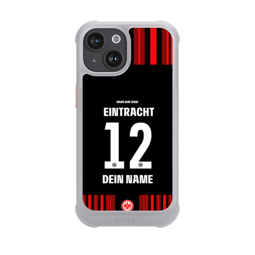 Apple iPhone 15 NIVOmax Eintracht Frankfurt Trikot Personalisierbar 26-27