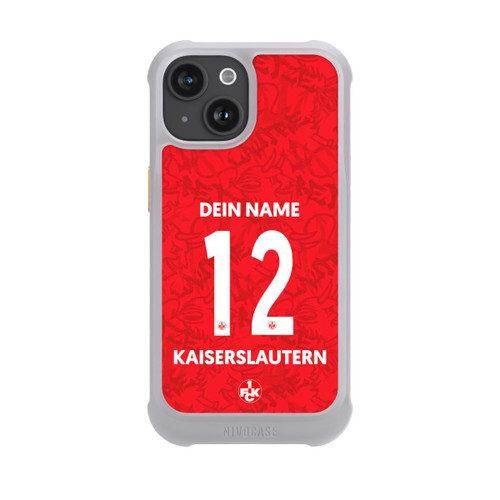 Apple iPhone 15 NIVOmax 1. FCK Trikot Personalisierbar 26-27