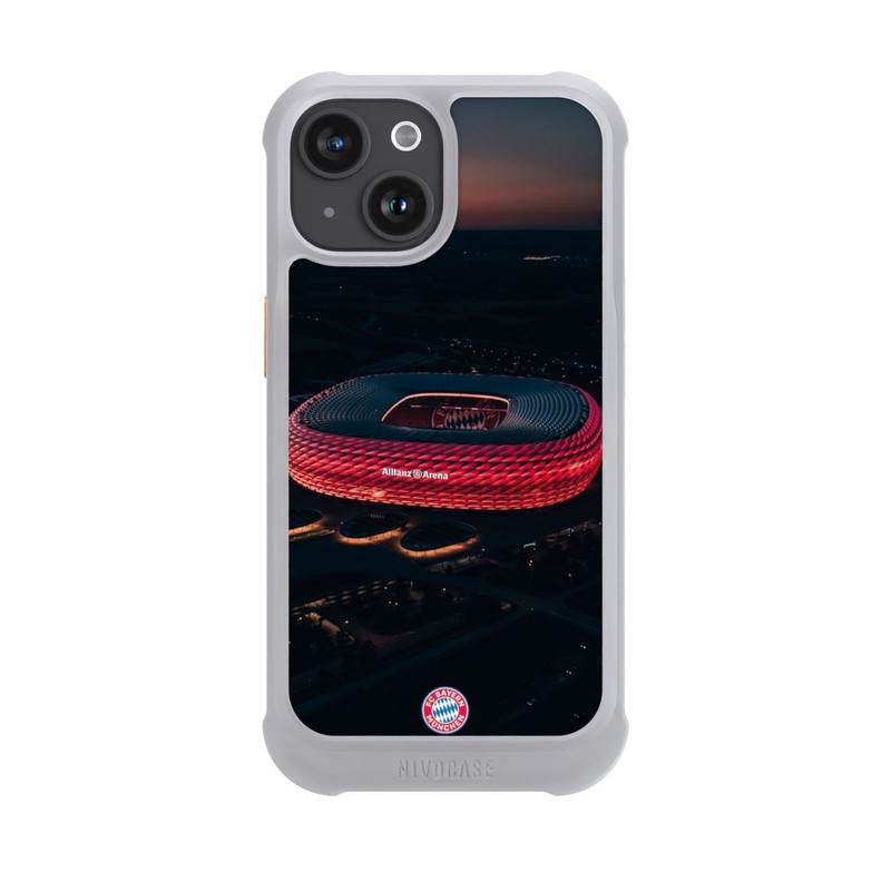 iPhone 15 NIVOmax FC Bayern Allianz Arena Nacht