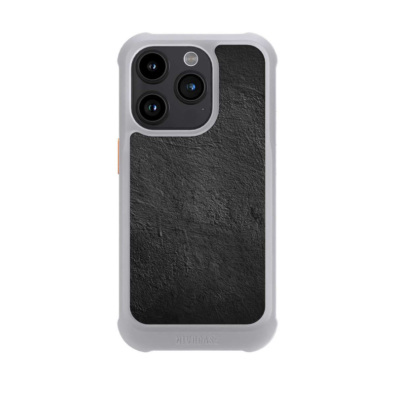 iPhone 15 Pro NIVOmax Betonwand Schwarz