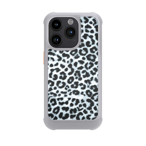 Apple iPhone 15 Pro NIVOmax Leopard Fur Grey