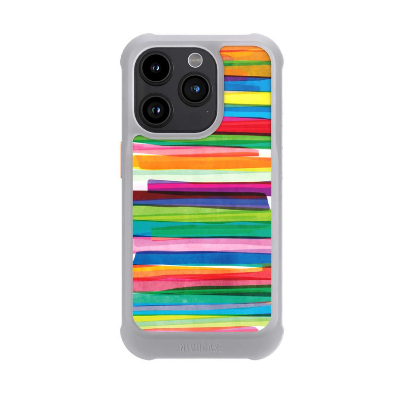 iPhone 15 Pro NIVOmax Bunte Streifen1