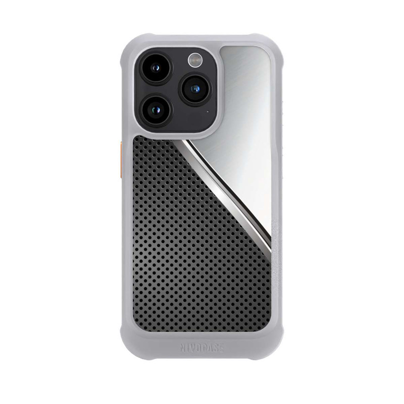 iPhone 15 Pro NIVOmax Surface Métallique en Duo