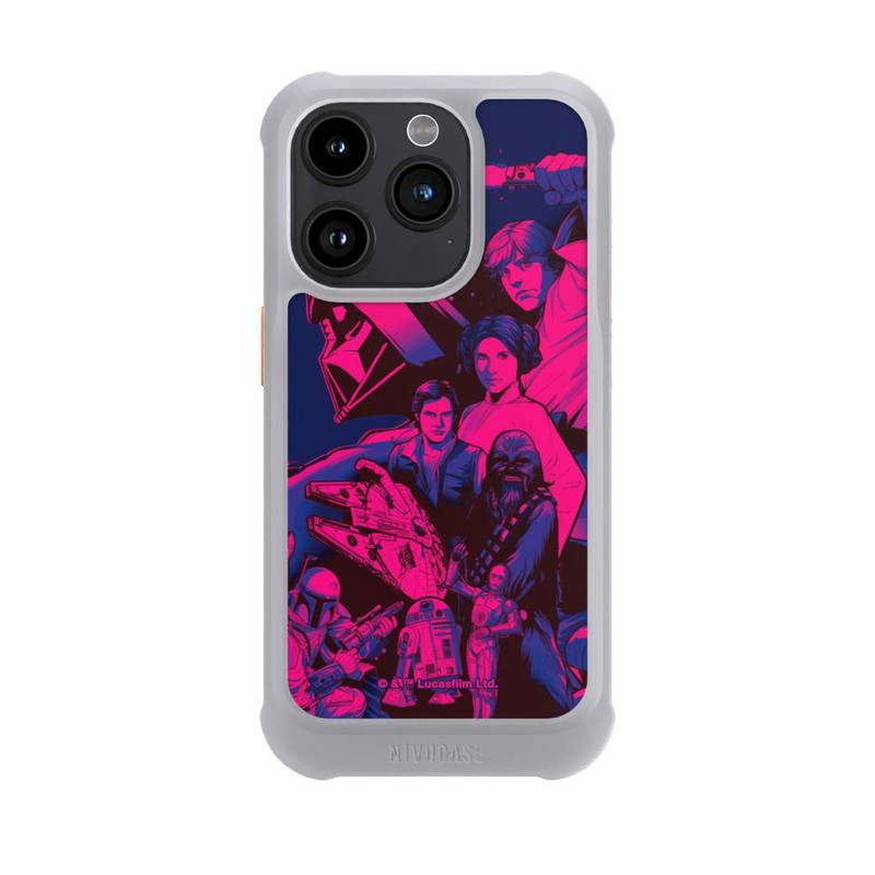iPhone 15 Pro NIVOmax StarWars Charaktere - Ultraviolet