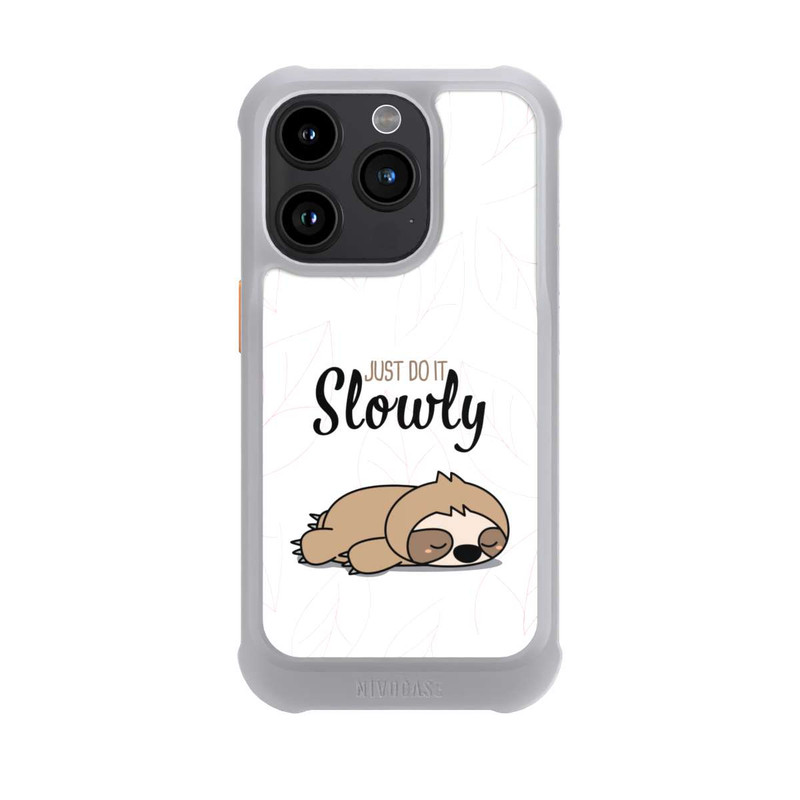 iPhone 15 Pro NIVOmax Just Do It Slowly Sloth