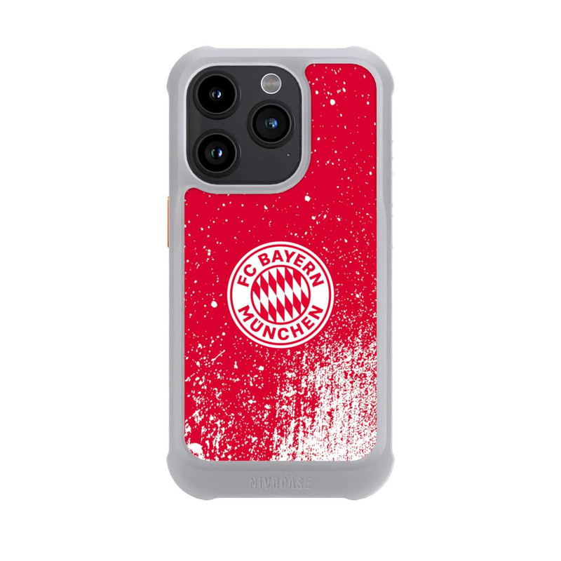 iPhone 15 Pro NIVOmax Splatter Rot - FCB
