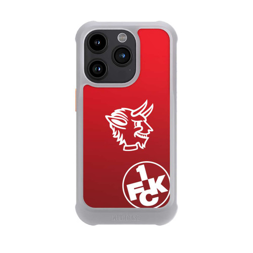 Apple iPhone 15 Pro NIVOmax Teufelskopf FCK auf Rot