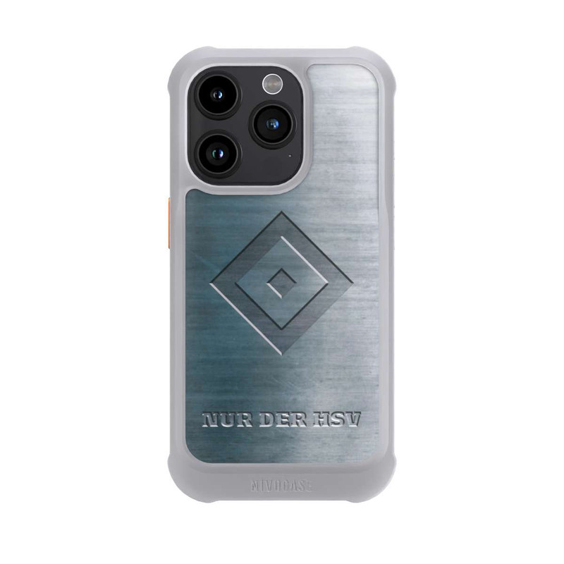 iPhone 15 Pro NIVOmax Nur der HSV look métal