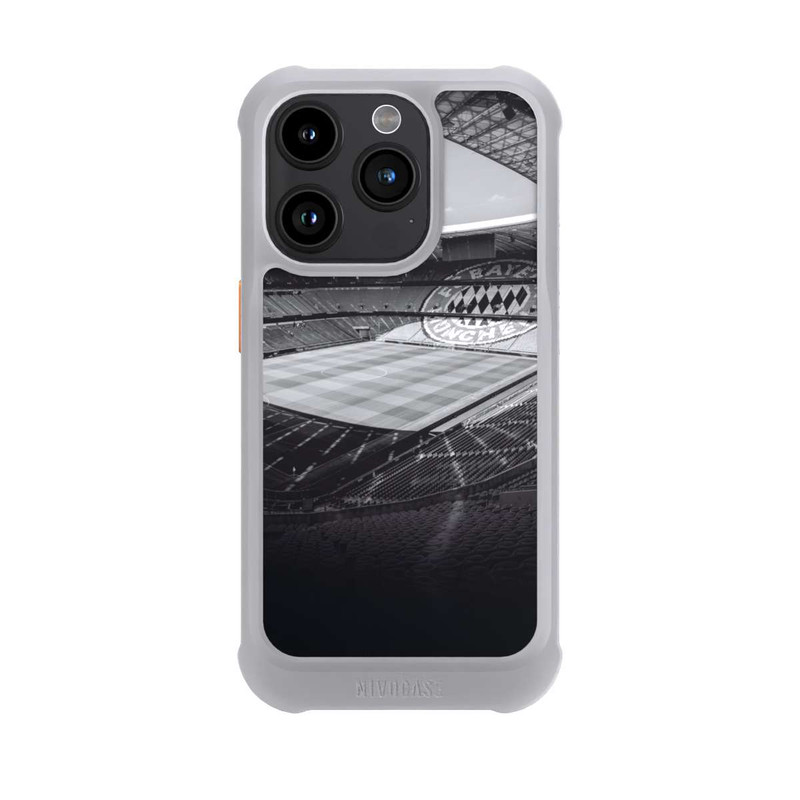 iPhone 15 Pro NIVOmax Stadion FC Bayern - Black White
