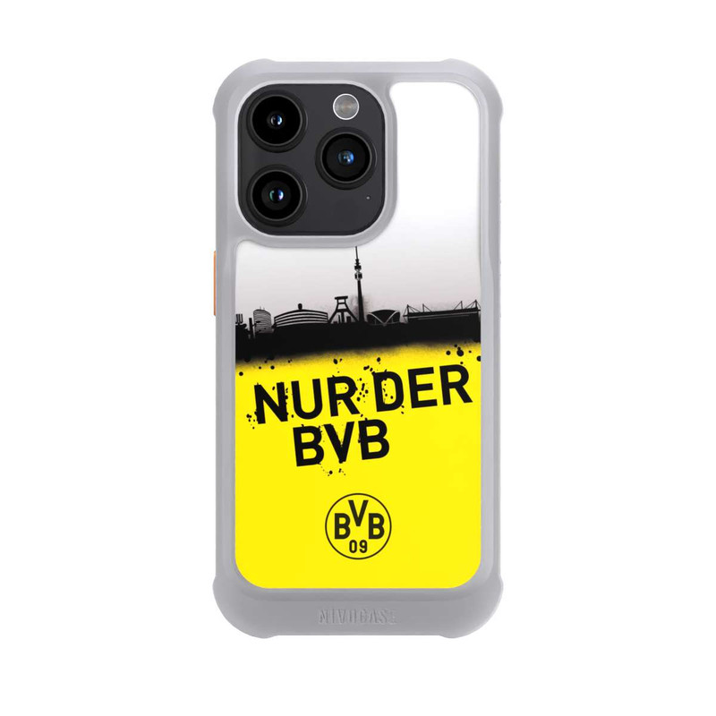 iPhone 15 Pro NIVOmax Nur der BVB - Silhouette