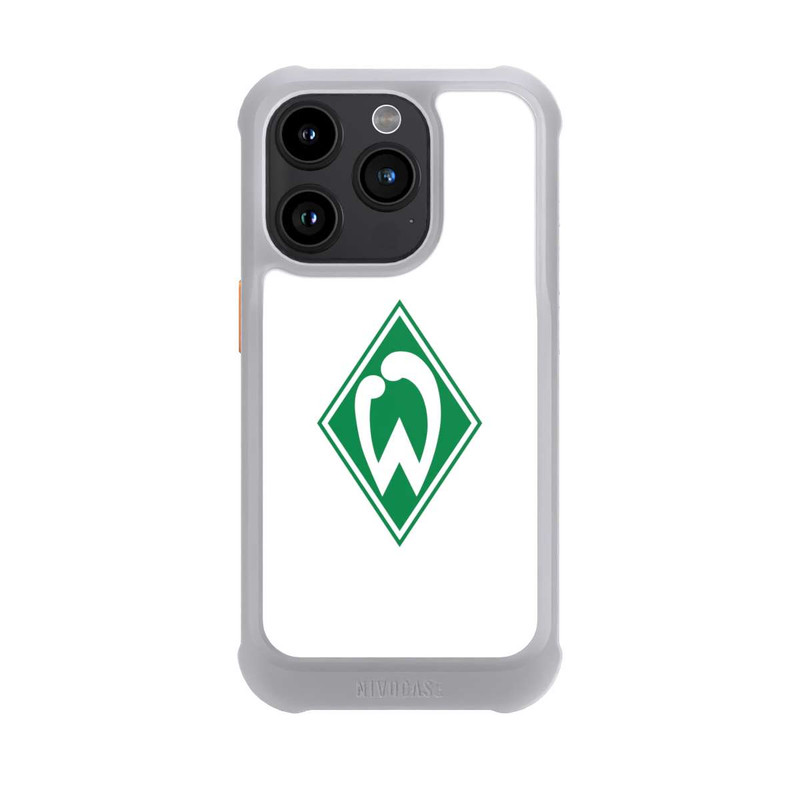iPhone 15 Pro NIVOmax Logo auf Weiß - Werder Bremen