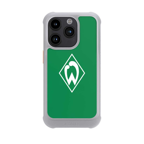 Apple iPhone 15 Pro NIVOmax Logo auf Grün - Werder Bremen