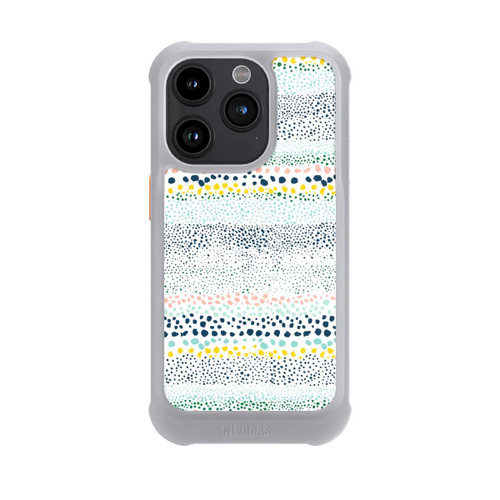 Apple iPhone 15 Pro NIVOmax Little Dots Textured White