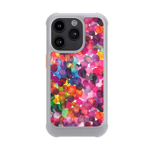Apple iPhone 15 Pro NIVOmax Überlappende Aquarellpunkte