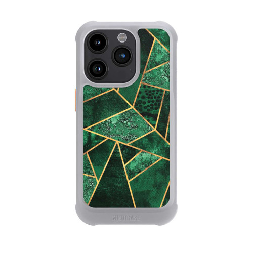 Apple iPhone 15 Pro NIVOmax Tief Smaragdgrün Golddruck