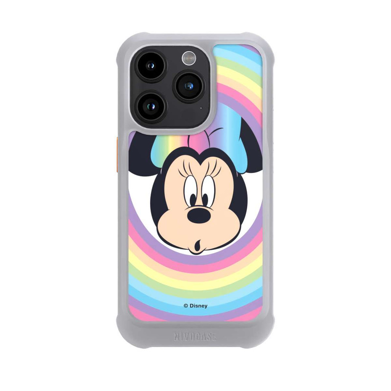 iPhone 15 Pro NIVOmax Minnie Rainbow Circle