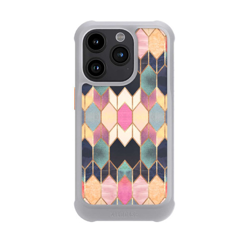 Apple iPhone 15 Pro NIVOmax Bunte Glasscheibe
